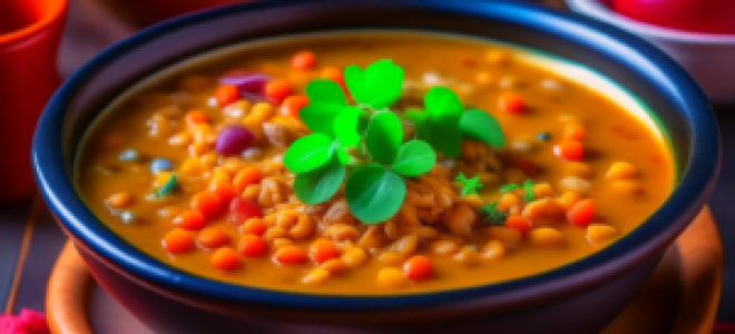Густой и ароматный суп из чечевицы: простой пошаговый рецепт.